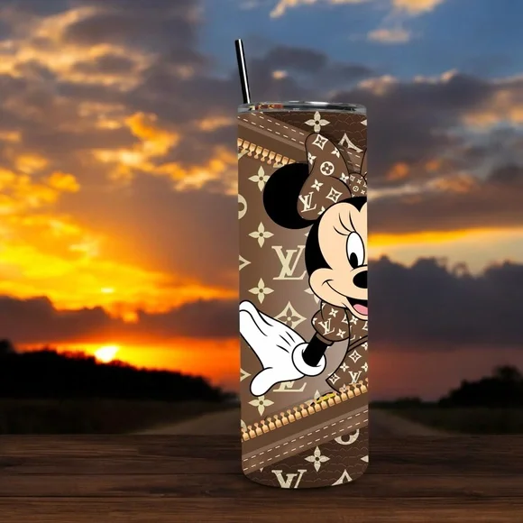 LV Minnie Mouse 20 oz Skinny Straight Tumbler - Picture 3 of 5